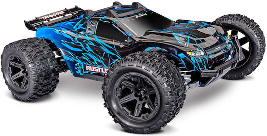 Traxxas Rustler 4x4 RC Fahrzeuge Lkw 4WD Blau