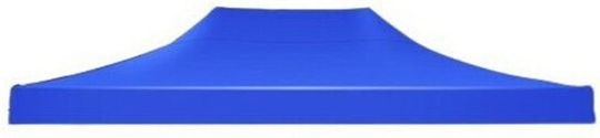 Acoperiș pentru Foișor Albastru cu Acoperire PVC 2.9x4.3m