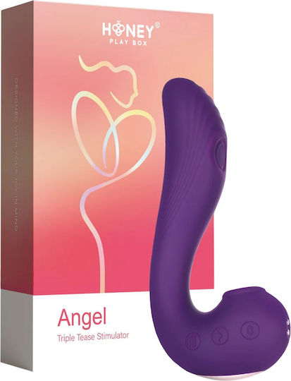 Honey Play Box Vibrator G-Spot 18cm Violet