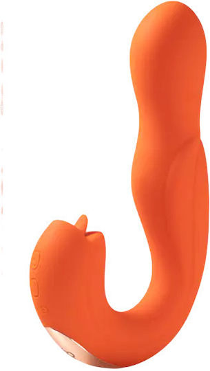 Honey Play Box Vibrator Cu Control De La Distanță 17.27cm Portocaliu