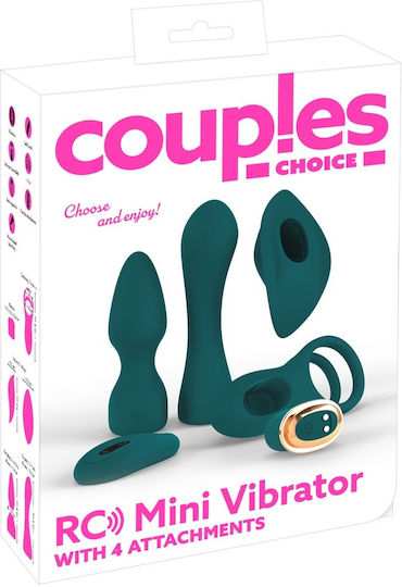 Couples Choice Комплект с Дистанционно Управление Зелен