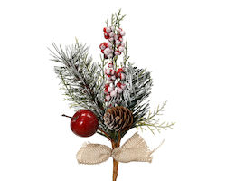 Kaemingk Weihnachtskränze Blume Länge 20cm