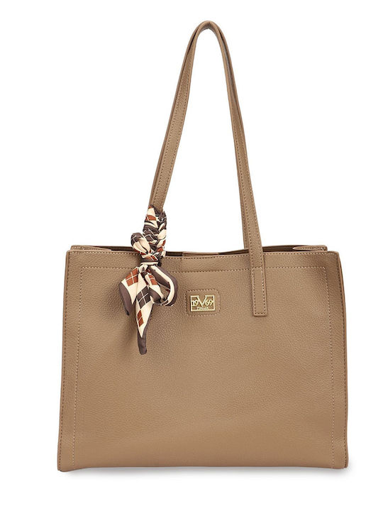 19V69 Women's Shoulder Bag Beige