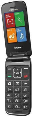 Strike 4G Dual SIM Mobile Phone with Buttons Light Grey