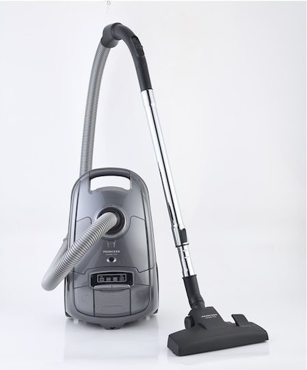 Princess Nordic Pro Vacuum Cleaner 750W Bagged 3lt Grey