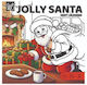 Craft Id Anti-stress Malbuch 20 Verschiedene Designs 20x20cm 44 Seiten 120gsm Jolly Santa