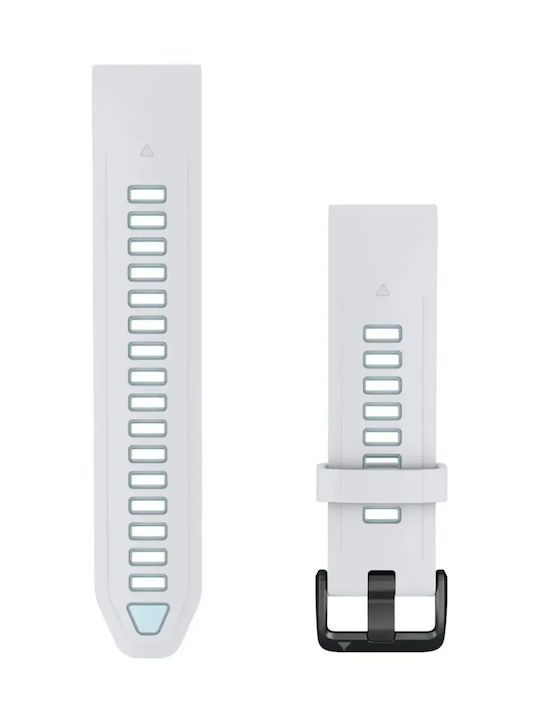 Garmin Силиконова каишка Quickfit 20 за часовник Whitestone Ice Blue