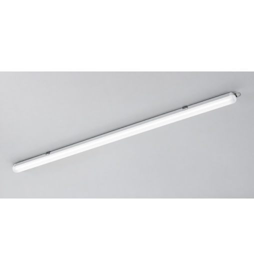 Industrial Led Lighting Batten Nautilus 80w Silver Intec 8031414876532