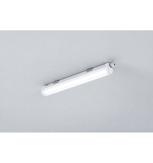 Industrial Led Lighting Batten Nautilus 21w Silver Intec 8031414876501