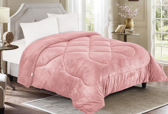Linea Home Lineo Home Steppdecke Einzel 160x240cm Minos Rosa