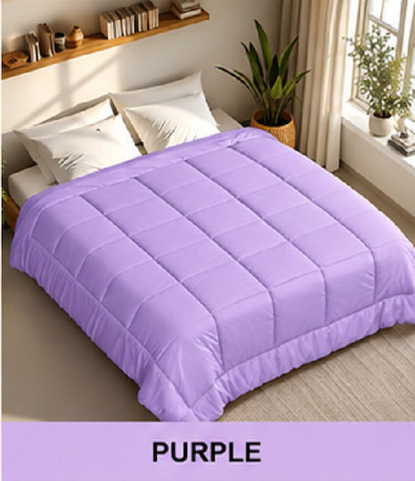 Adam Home Πάπλωμα Υπέρδιπλο 240x220εκ. Purple