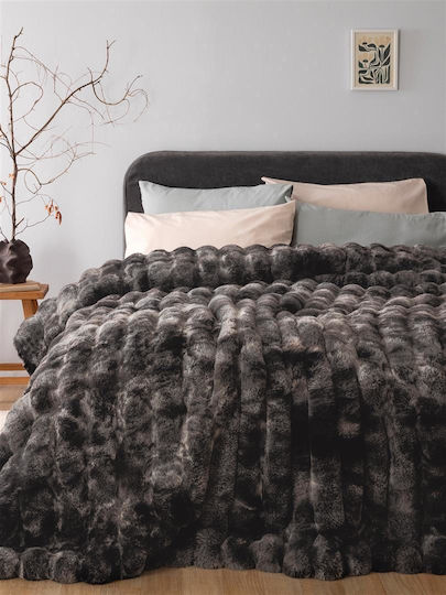 Palamaiki Single Sherpa Comforter 160x220 cm Belli Grey 900 GSM
