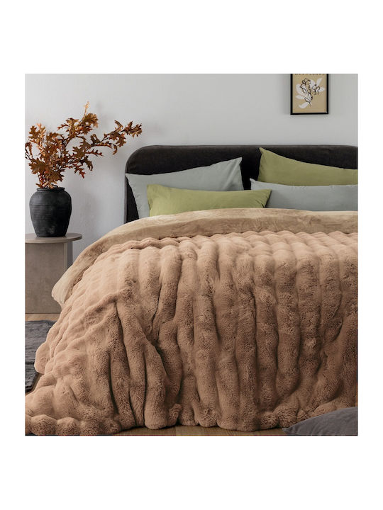 Palamaiki Feathery Sherpa Comforter Double 220x...