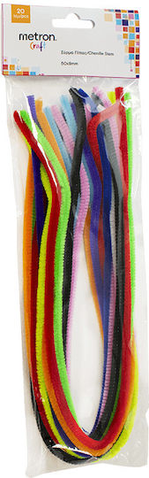 Metron Craft Pipe Wire Blister 20 Pieces 50x0.8cm Assorted