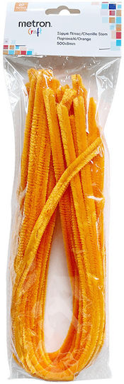 Metron Verschiedenes Bastelbedarf Rohrdrähte Blister 20 Stücke 50x0.8cm Orange