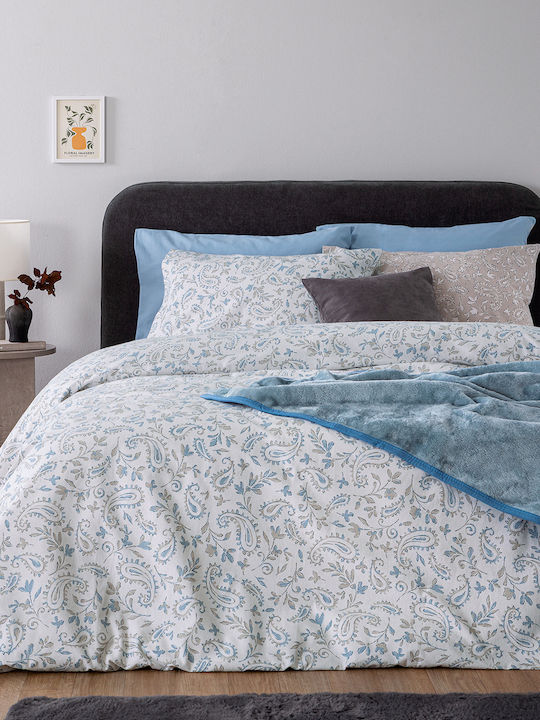 Palamaiki Flannel Beauty Single Fitted Sheet Se...