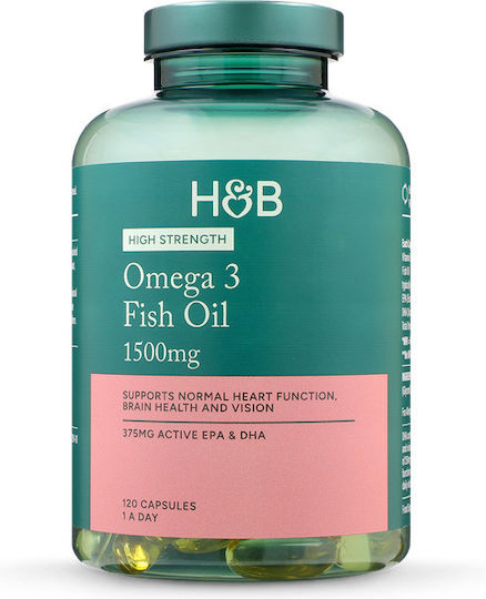 Holland & Barrett Ωμέγα 3 Ιχθυέλαιο 1500mg 120 κάψουλες