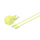 Belkin USB-C Port Charger with USB-C - USB-C Cable 30W Power Delivery Green (BoostCharge)