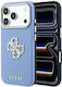 Guess Guess Smooth + & Big Strass Logo Калъф Apple iPhone 18 Pro Max 17 Син