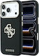 Guess Glatt & Groß Strass Logo Hülle Für iPhone 18 Pro / 17 Pro Schwarz