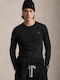 Langarm Herrenbluse Schwarz