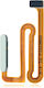 Fingerprint Reader Flex Cable Samsung Galaxy A14 5G A146P 2023 A14 5G UW A146U 2023 Light Green