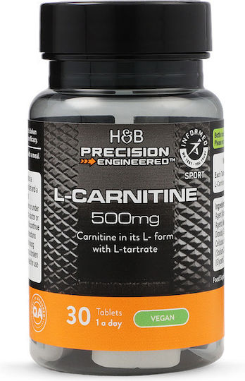 Precision Engineered L-Καρνιτίνη 500mg 30 ταμπλέτες