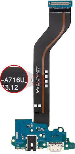 Ladestationen Anschluss Zum Aufladen Kopfhörerbuchse Samsung Galaxy A71 5g A716u 2020 US-Version Premium