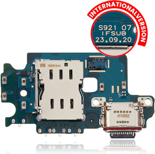 Ladeanschluss Board Sim Kartenleser Samsung Galaxy S24 5g S921b Internationale Version Premium