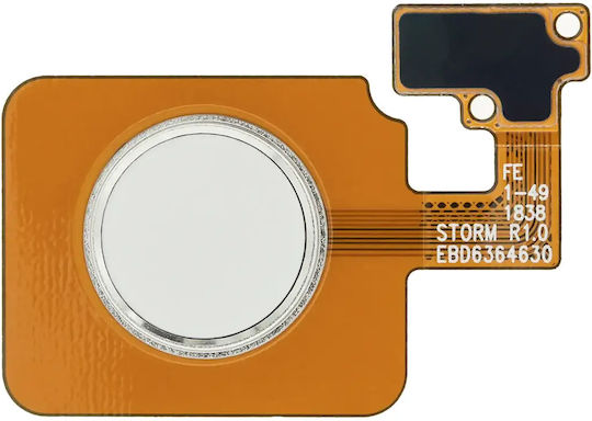 Home Button Flex Cable Lg V40 Thinq Silver