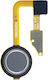Fingerprint Home Button Sensor & Power Sensor Flex Cable Lg G6 Genuine Oem Ice Platinum Silver
