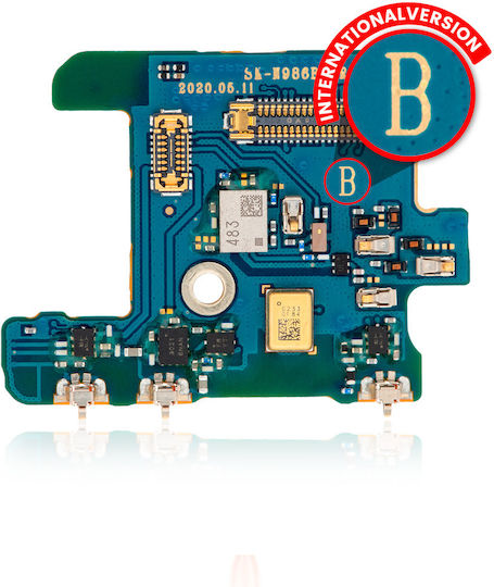 Mikrofon Pcb Board Samsung Galaxy Note 20 Ultra 5G Internationale Version