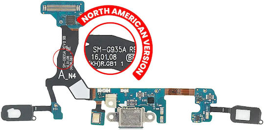 Charging Port Flex Cable Samsung Galaxy S7 Edge G935a North American Version