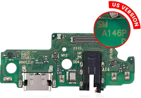 Charging Port Board Headphone Jack Samsung Galaxy A14 5g A146p U 2023 Us Version Aftermarket Plus