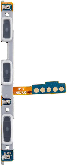 Power Volume Button Flex Cable Samsung Galaxy A35 5g A356 2024 A55 5g A556 2024 Premium