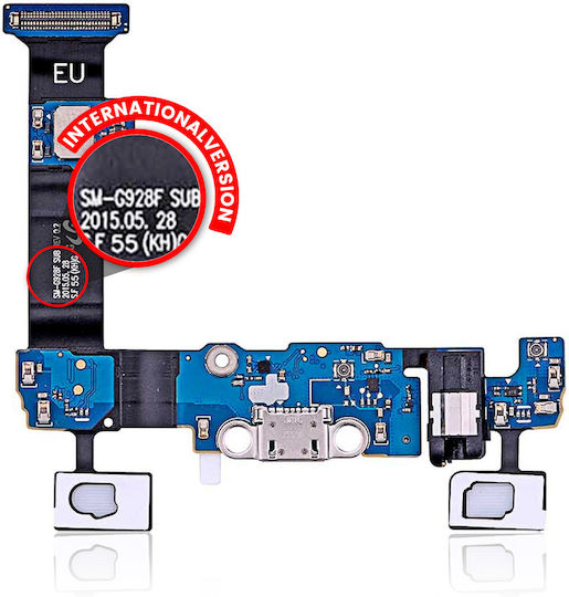Charging Port Flex Cable Samsung Galaxy S6 Edge Plus G928f International Version