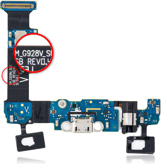 Charging Port Flex Cable Samsung Galaxy S6 Edge Plus G928v Verizon