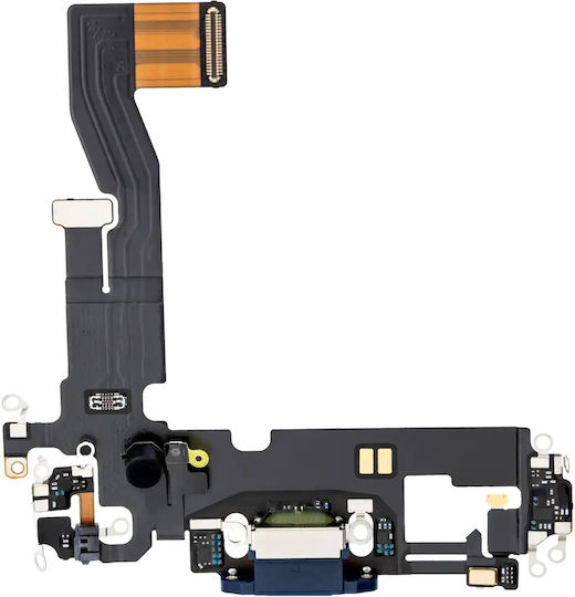 Cablu Flex Port de Încărcare Iphone 12 Pro Premium Albastru Pacific