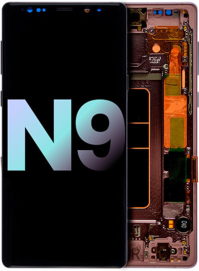 Oled Assembly Frame Samsung Galaxy Note 9 Service Pack Metallic Copper
