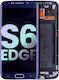 Oled Assembly Frame Samsung Galaxy S6 Edge Cdma Verizon Sprint Service Pack Black Sapphire