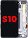Oled Assembly Frame Samsung Galaxy S10 Aftermarket Plus Prism Ceramic Black