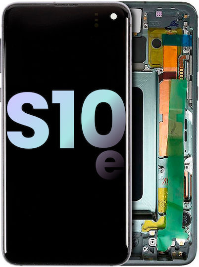 Oled Assembly Frame Samsung Galaxy S10e Service Pack Prism Green