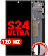 OLED модул с рамка Samsung Galaxy S24 Ultra US & International Version Aftermarket Plus 120Hz Titanium Black