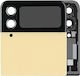 Outer Oled Assembly Samsung Galaxy Z Flip 4 5g Service Pack Gold