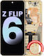Inner Oled Assembly Frame Samsung Galaxy Z Flip 6 5g Us & International Service Pack Yellow