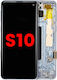 OLED модул рамка Samsung Galaxy S10 aftermarket Plus Prism син