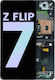 Innen-OLED-Baugruppe mit Rahmen für Samsung Galaxy Z Flip 7 5G US & International Service Pack Schwarz