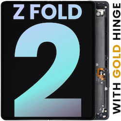 Inner Oled Assembly Frame Samsung Galaxy Z Fold 2 5g Service Pack Us & International Mystic Black Gold Hinge Inner Oled Assembly Frame Samsung Galaxy Z Fold 2 5g Service Pack Us & International Mystic Black Gold Hinge