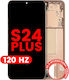 Oled Assembly Frame Samsung Galaxy S24 Plus 5g Us & International Version Aftermarket Plus 120hz Sandstone Orange