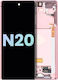 Oled Assembly Frame Samsung Galaxy Note 20 5g Service Pack Mystic Bronze